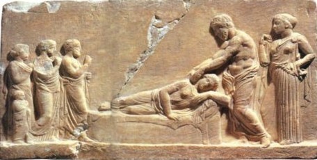 Massage dans l'Antiquité